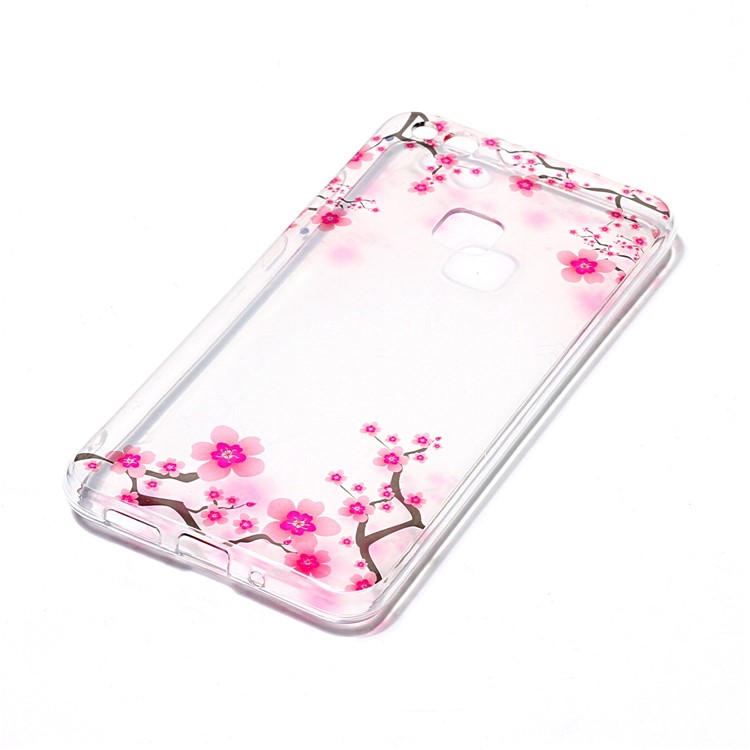Pattern Printing IMD TPU Cover Case for Huawei P10 Lite - Flowers Pattern-3