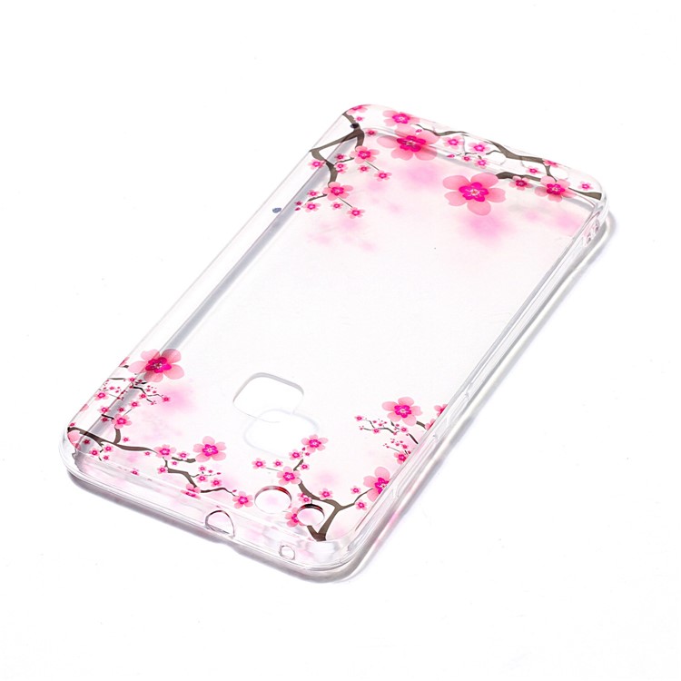 Pattern Printing IMD TPU Cover Case for Huawei P10 Lite - Flowers Pattern-4