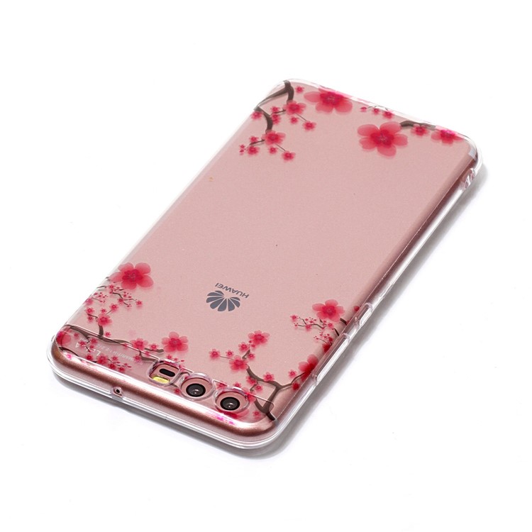 Pattern Printing IMD TPU Soft Case for Huawei P10 - Flowers Pattern-4