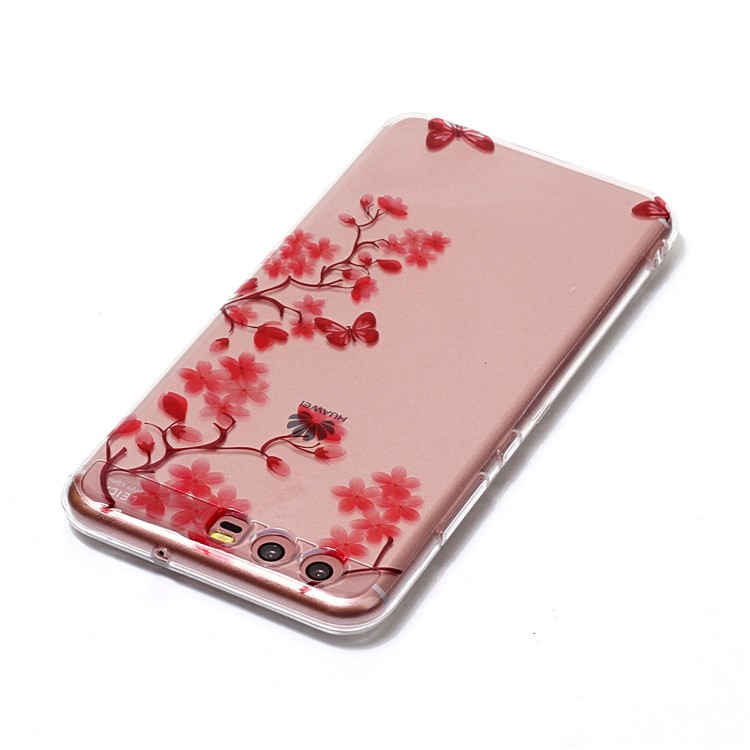 Pattern Printing IMD TPU Case Accessory for Huawei P10 - Beautiful Flowers-4