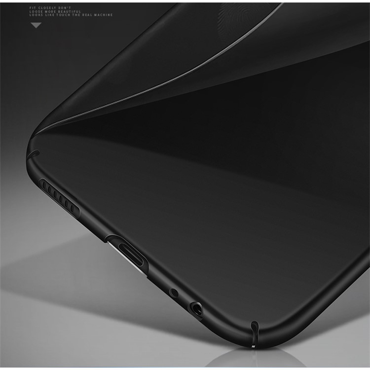 X-LEVEL Frosted PC Hard Phone Back Case for Huawei P10 - Black-6