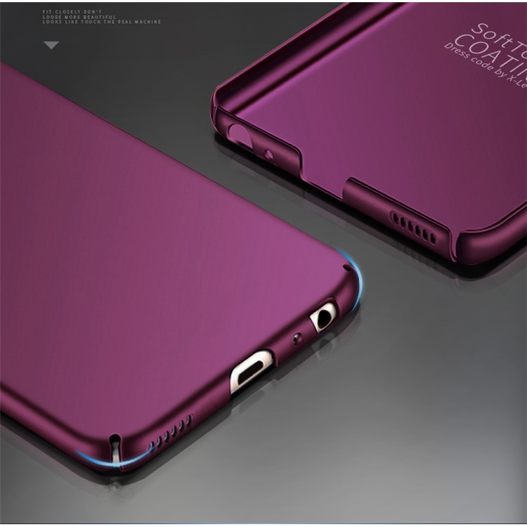 X-LEVEL Frosted PC Hard Phone Back Cover for Huawei P10 - Purple-3