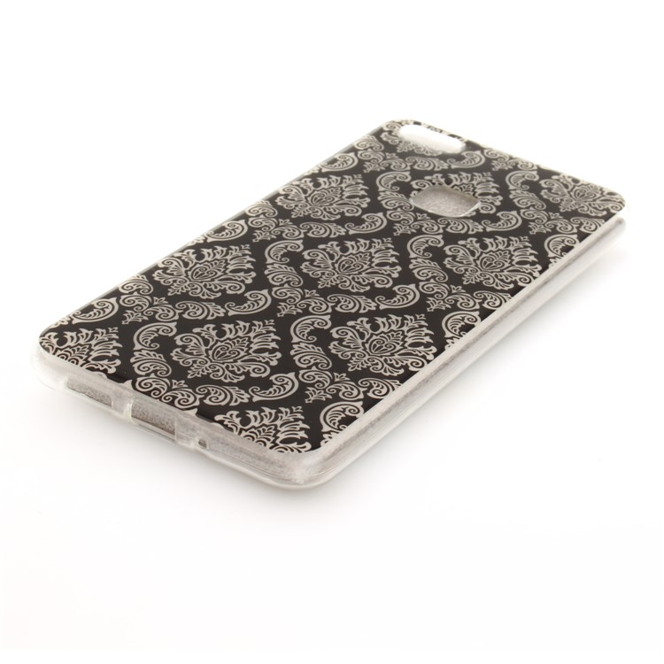 For Huawei P10 Lite Patterned IMD Phone Case (TPU) - Damask Pattern-3