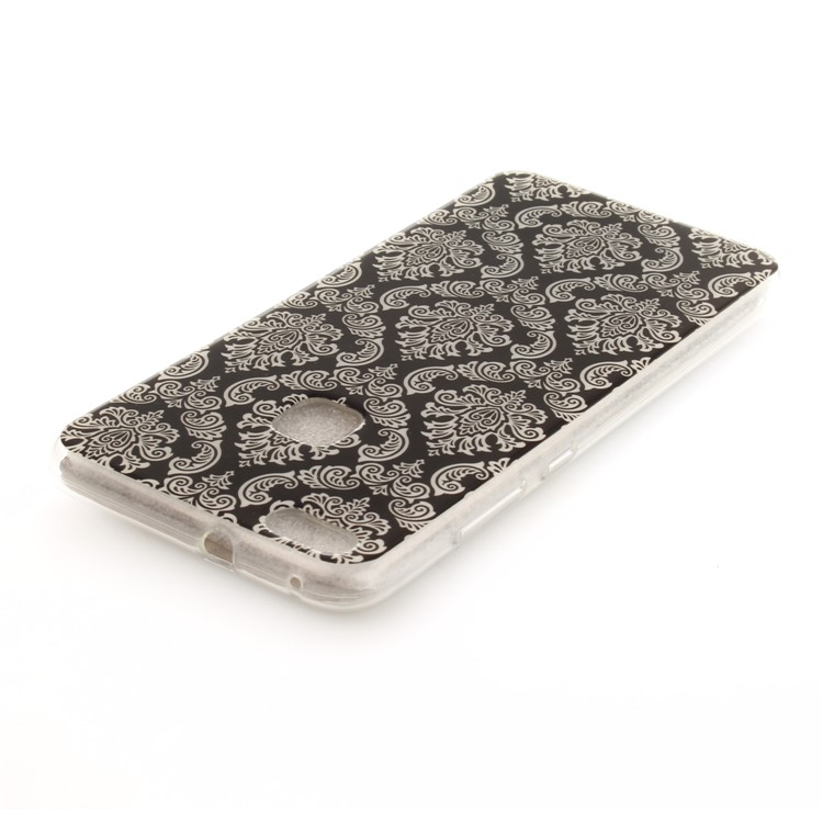 For Huawei P10 Lite Patterned IMD Phone Case (TPU) - Damask Pattern-4