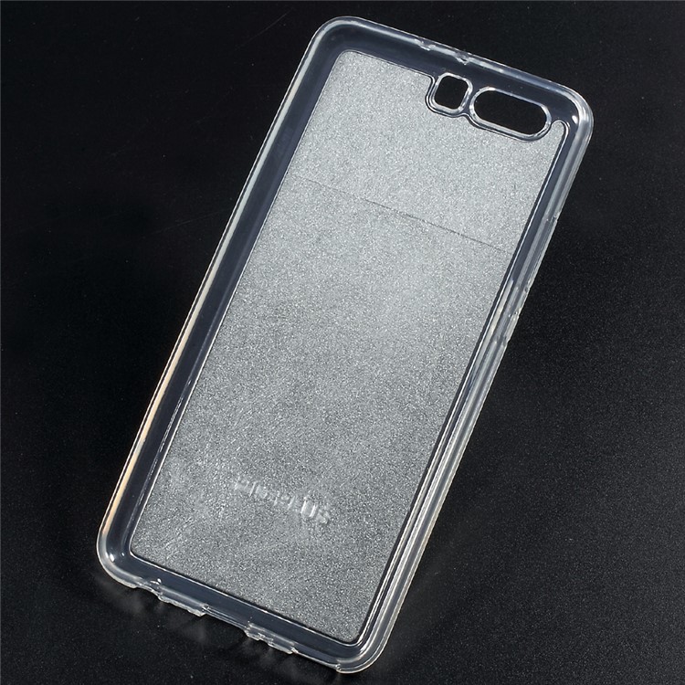 Gradient Color Bling Diamonte TPU Mirror Case for Huawei P10 Plus - Grey-8