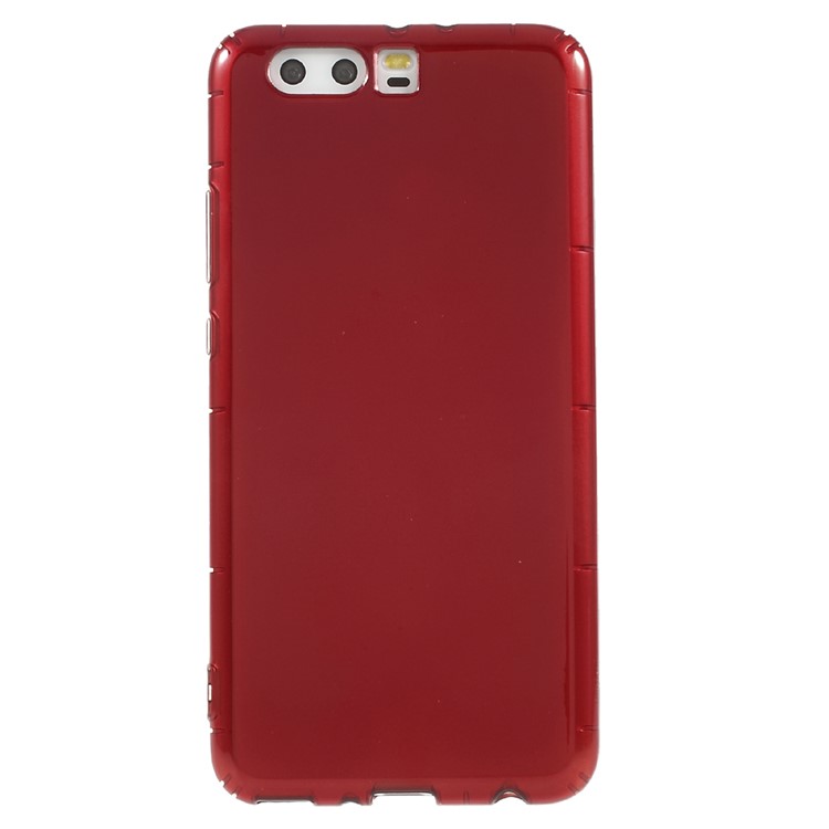 Drop-proof Soft TPU Protective Mobile Phone Case for Huawei P10 - Red-2