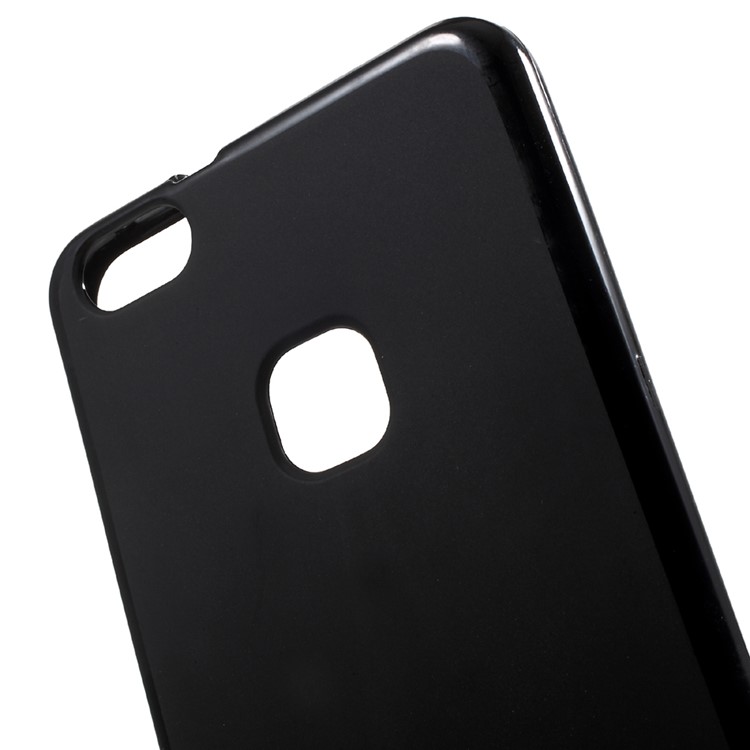 Matte Skin TPU Phone Cover Case for Huawei P10 Lite - Black-4