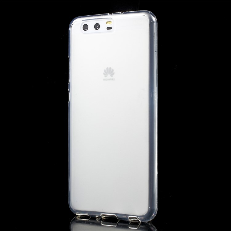 Clear TPU Skin Cover for Huawei P10 Plus - Transparent-3