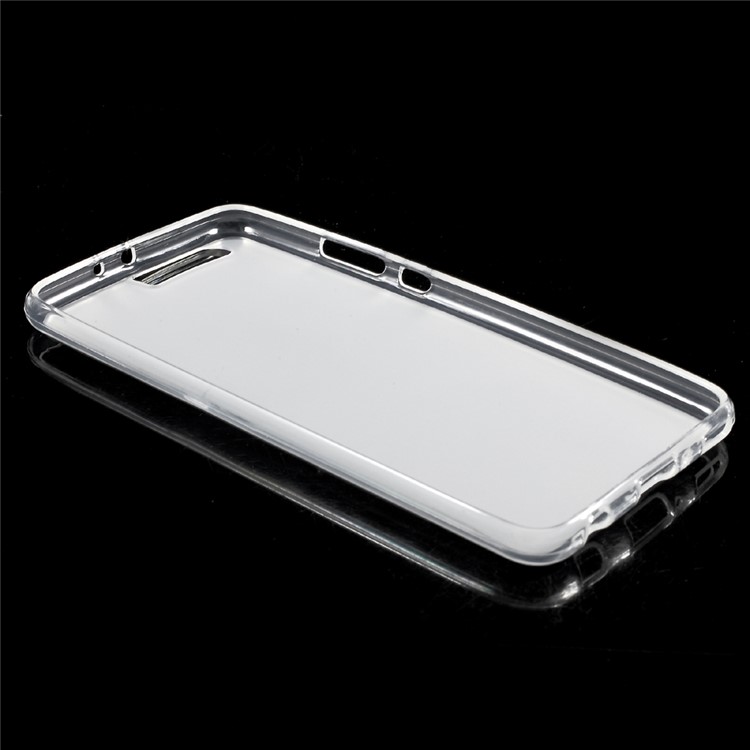 Clear TPU Skin Cover for Huawei P10 Plus - Transparent-5
