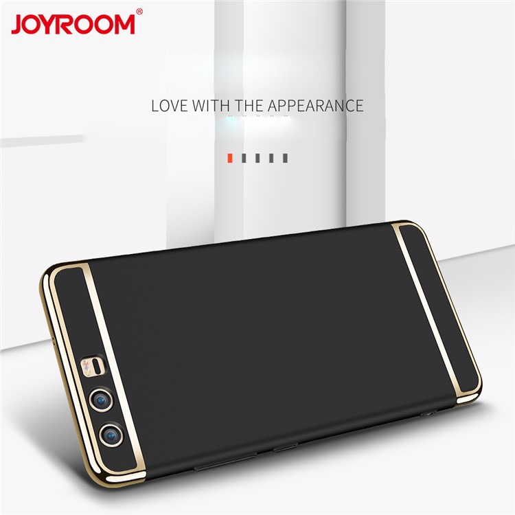 JOYROOM Rubberized Plating PC Hard Cover for Huawei P10 - Black-2