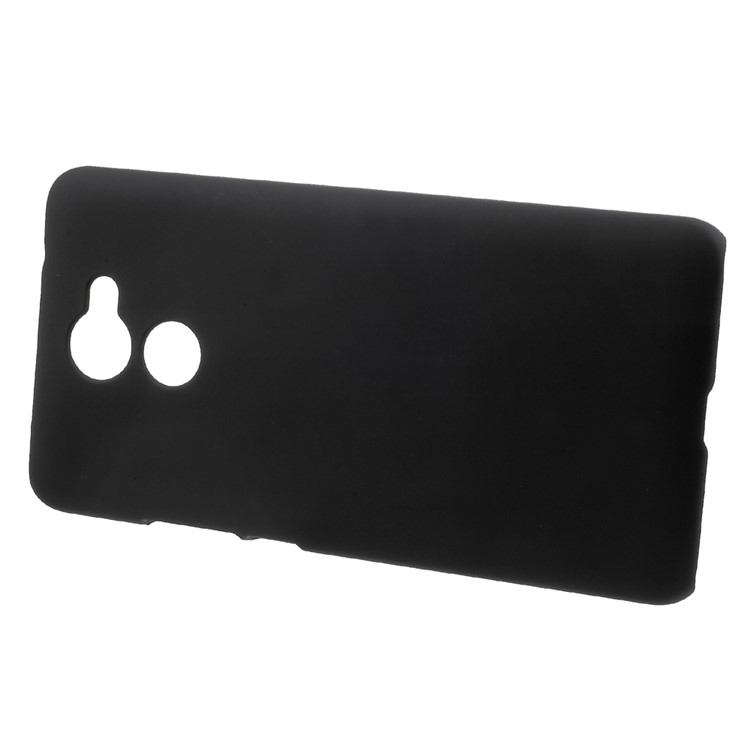 Rubberized Hard PC Case for Huawei Enjoy 7 Plus - Black-2