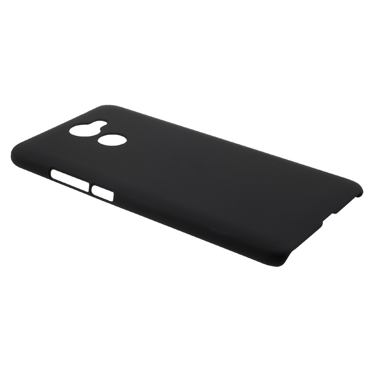 Rubberized Hard PC Case for Huawei Enjoy 7 Plus - Black-3
