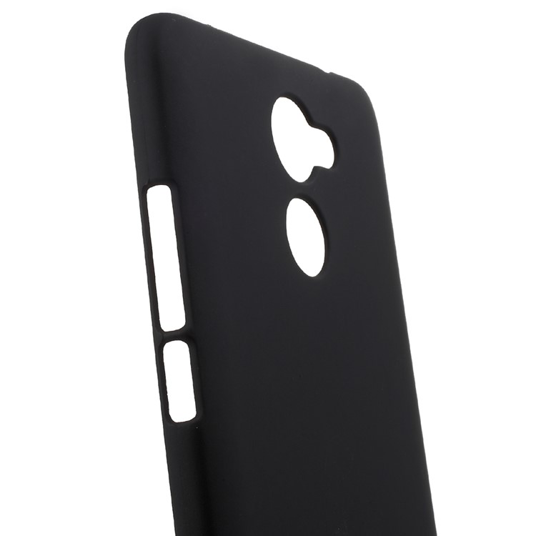 Rubberized Hard PC Case for Huawei Enjoy 7 Plus - Black-5