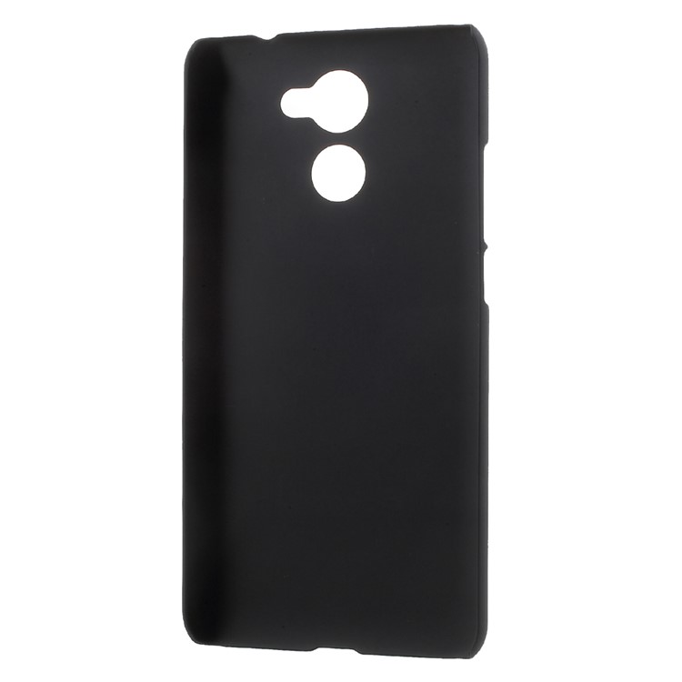 Rubberized Hard PC Case for Huawei Enjoy 7 Plus - Black-7