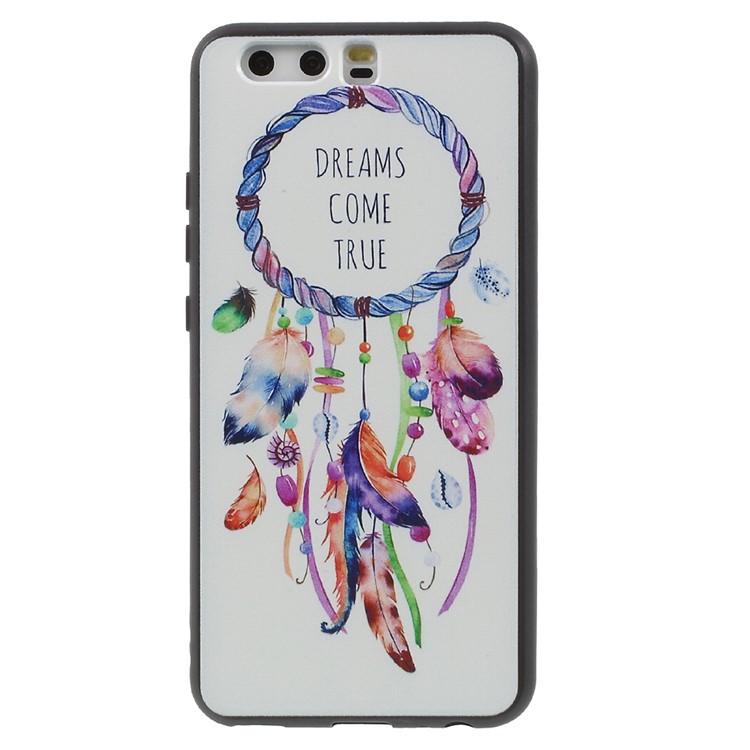 Pattern Printing PC TPU Hybrid Back Case for Huawei P10 - Dream Catcher-1