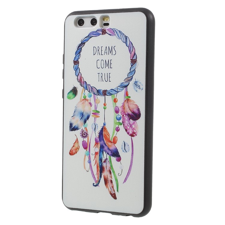 Pattern Printing PC TPU Hybrid Back Case for Huawei P10 - Dream Catcher-2