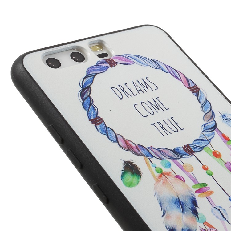 Pattern Printing PC TPU Hybrid Back Case for Huawei P10 - Dream Catcher-4