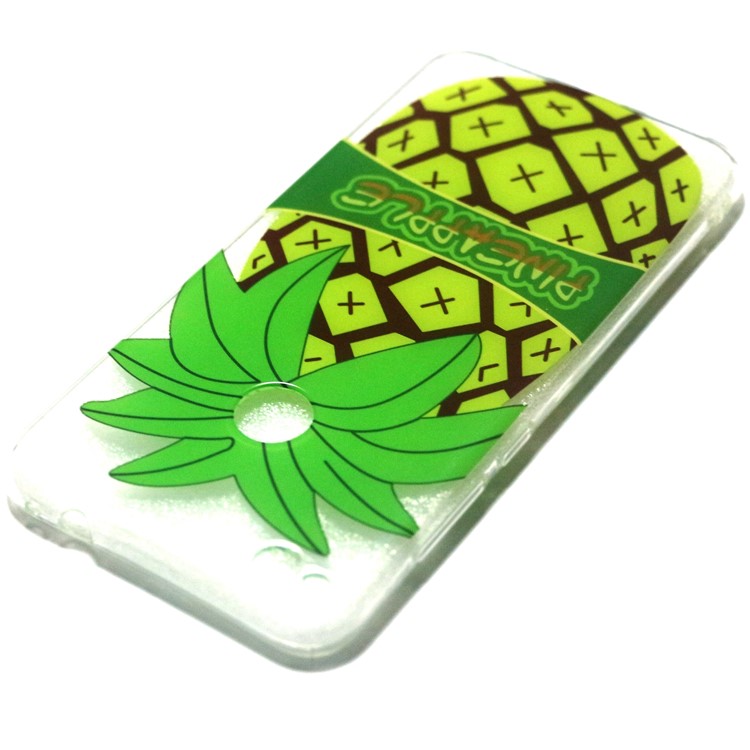 Pattern Printing IMD TPU Gel Cover Case for Huawei P8 Lite (2017) / Honor 8 Lite - Pineapple Pattern-2
