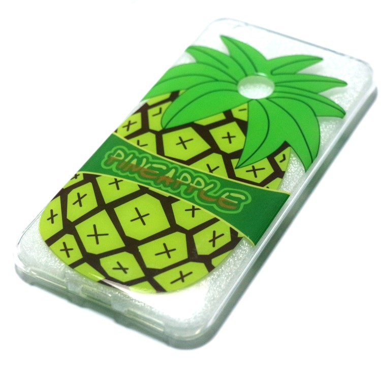 Pattern Printing IMD TPU Gel Cover Case for Huawei P8 Lite (2017) / Honor 8 Lite - Pineapple Pattern-3