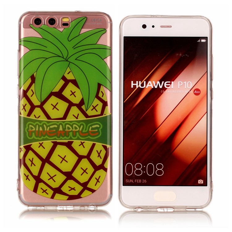 Pattern Printing IMD TPU Case for Huawei P10 - Pineapple Pattern-2