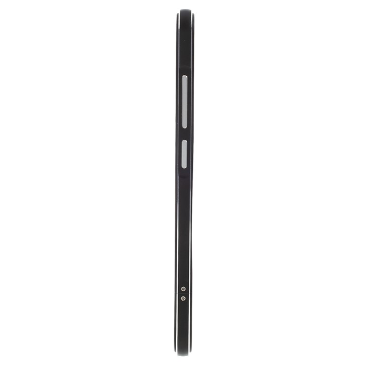 Screw Lock Plated Aluminium Alloy Metal Bumper Case for Huawei P10 Lite - Black-2