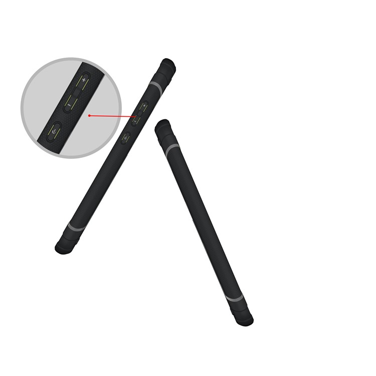 Supporting Kickstand Hybrid PC + TPU Mobile Phone Shell for Huawei P10 Plus - Black-10