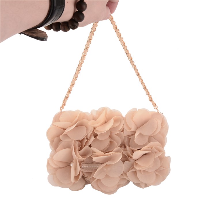 3D Roses Decor Wallet Leather Mobile Phone Case with Lanyard for Huawei P10 - Beige-1