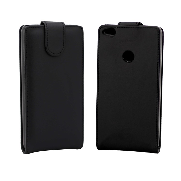 Vertical Flip Leather Case Cover for Huawei P8 Lite (2017) / Honor 8 Lite - Black-3