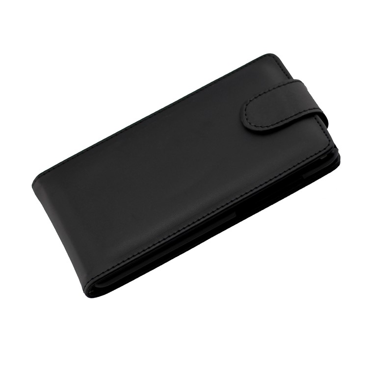 Vertical Flip Leather Case Cover for Huawei P8 Lite (2017) / Honor 8 Lite - Black-5
