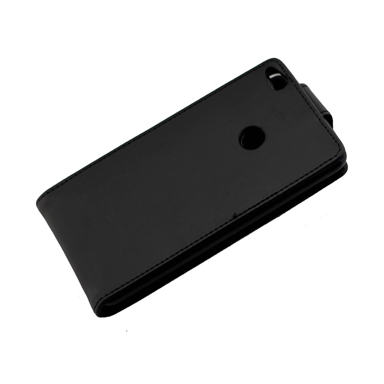 Vertical Flip Leather Case Cover for Huawei P8 Lite (2017) / Honor 8 Lite - Black-6