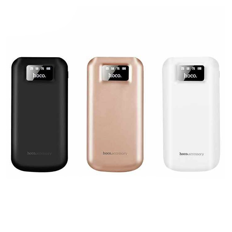 HOCO B26-10000 Li-polymer 10000mAh Power Bank Charger - Black-3