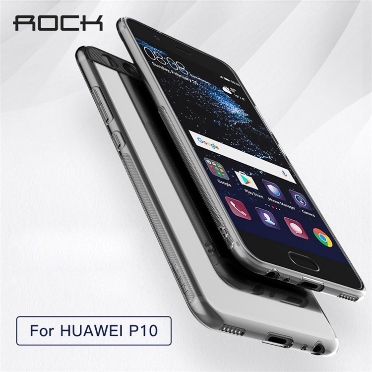 ROCK Ace Series Crystal Clear TPU Mobile Cover for Huawei P10 - Transparent-2