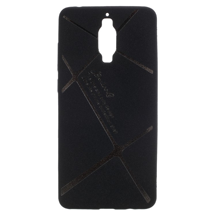 BOSILANG Lines Pattern Matte TPU Case for Huawei Mate 9 Pro - Black-1
