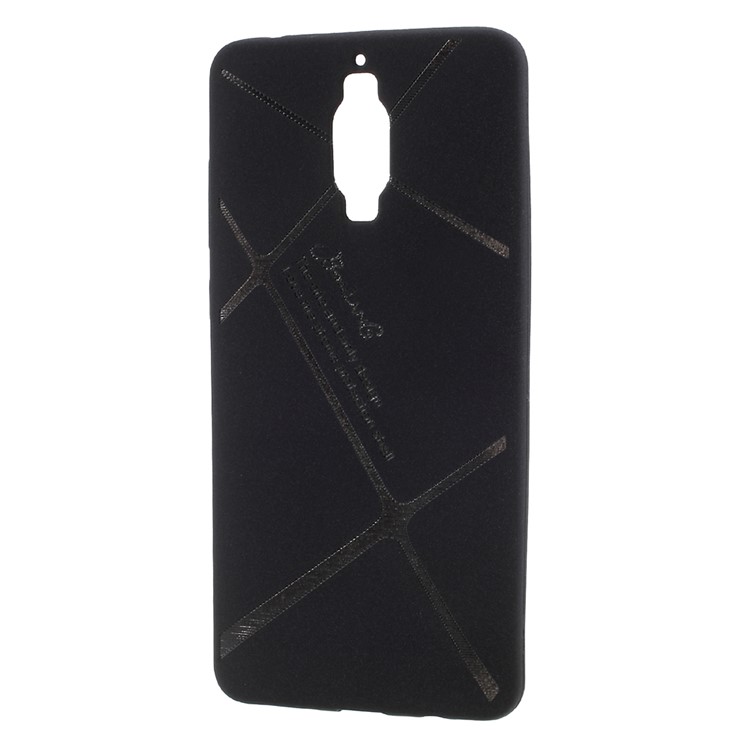 BOSILANG Lines Pattern Matte TPU Case for Huawei Mate 9 Pro - Black-2