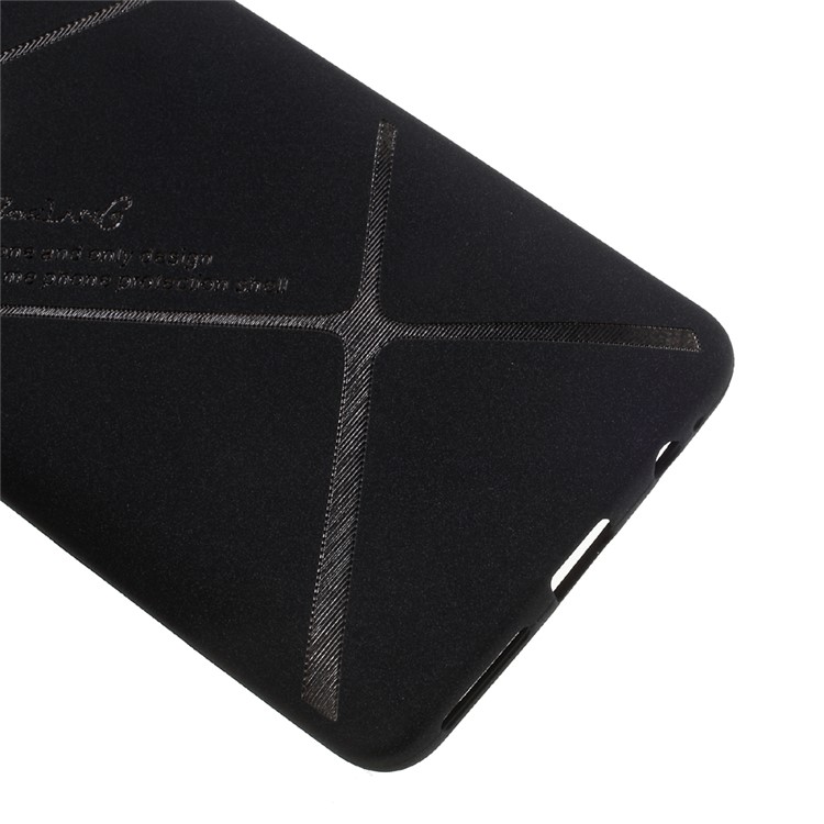 BOSILANG Lines Pattern Matte TPU Case for Huawei Mate 9 Pro - Black-5