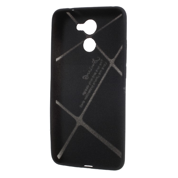 BOSILANG Lines Pattern Matte TPU Case for Huawei Enjoy 7 Plus - Black-3