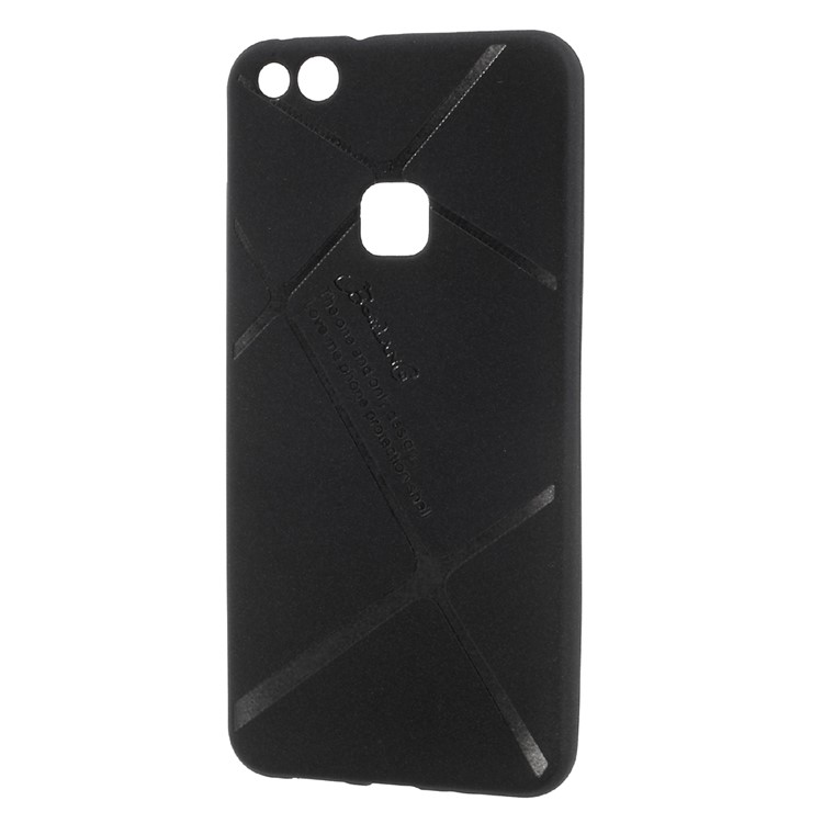 BOSILANG Lines Pattern Matte TPU Case for Huawei P10 Lite - Black-2