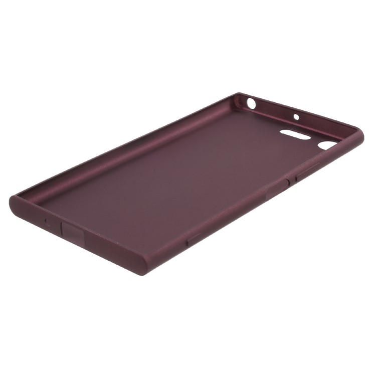 X-LEVEL Guardian Series Matte TPU Case for Sony Xperia XZ Premium - Wine Red-5