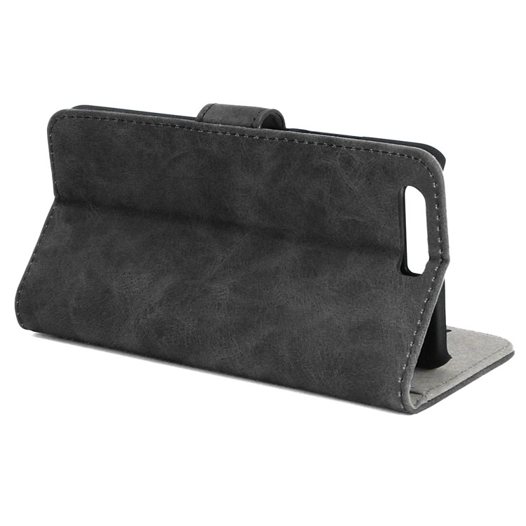 ENKAY Wallet PU Leather Protective Case with Stand for Huawei P10 - Black-3