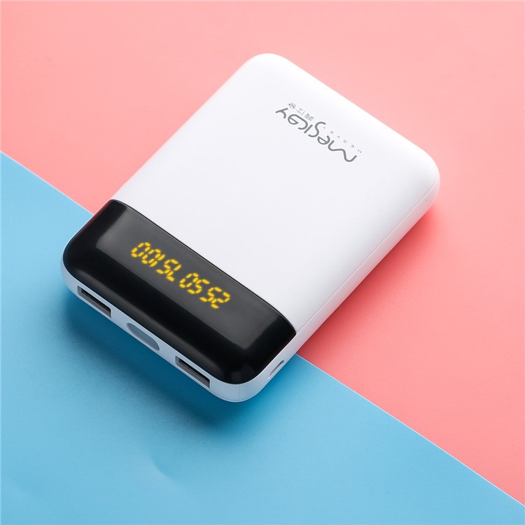 MESKEY MS-P24 10000mAh Dual USB Portable Power Bank with LCD Digital Display-2