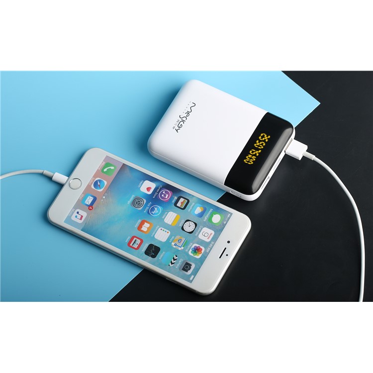 MESKEY MS-P24 10000mAh Dual USB Portable Power Bank with LCD Digital Display-7