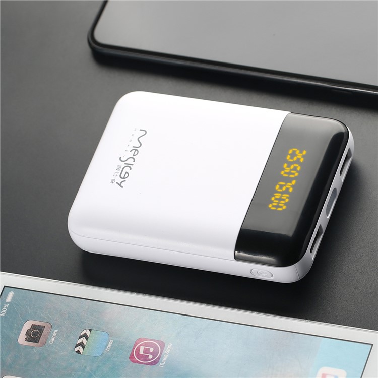 MESKEY MS-P24 10000mAh Dual USB Portable Power Bank with LCD Digital Display-8