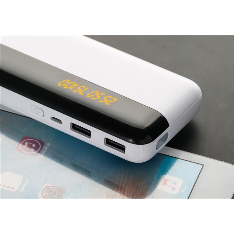 MESKEY MS-P25 12000mAh Dual USB Portable Power Bank with LCD Digital Display-10