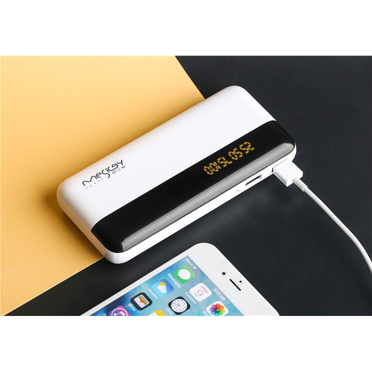MESKEY MS-P25 12000mAh Dual USB Portable Power Bank with LCD Digital Display-7