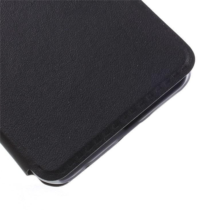 Folding Stand View Window Leather Phone Case for Huawei Nova 2 - Black-7