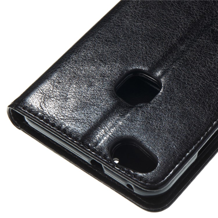For Huawei P10 Lite Imprint Colored Butterfly and Flower Leather Cover Case - Black-3