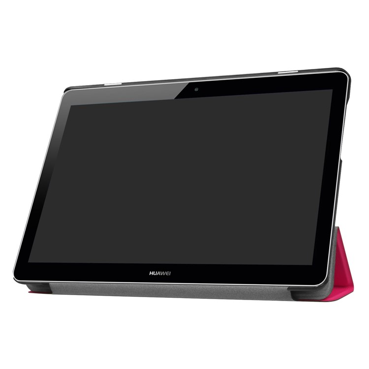 Per Huawei MediaPad T3 10 Tri-Pieghevole di cuoio dell'unità di elaborazione del basamento - alzarsi-6