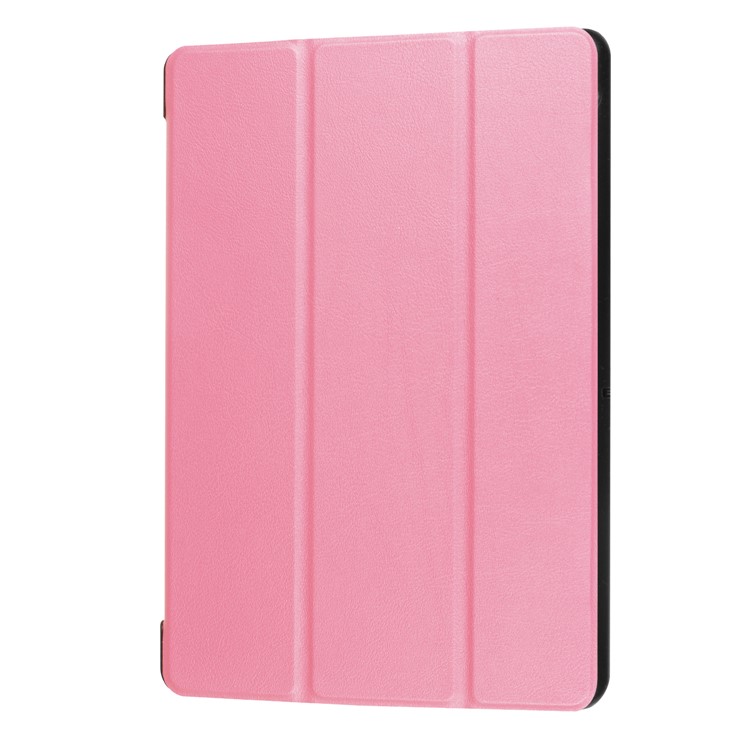 tri-Pieghevole di cuoio dell'unità di elaborazione del basamento per Huawei MediaPad T3 10 - Rosa-7