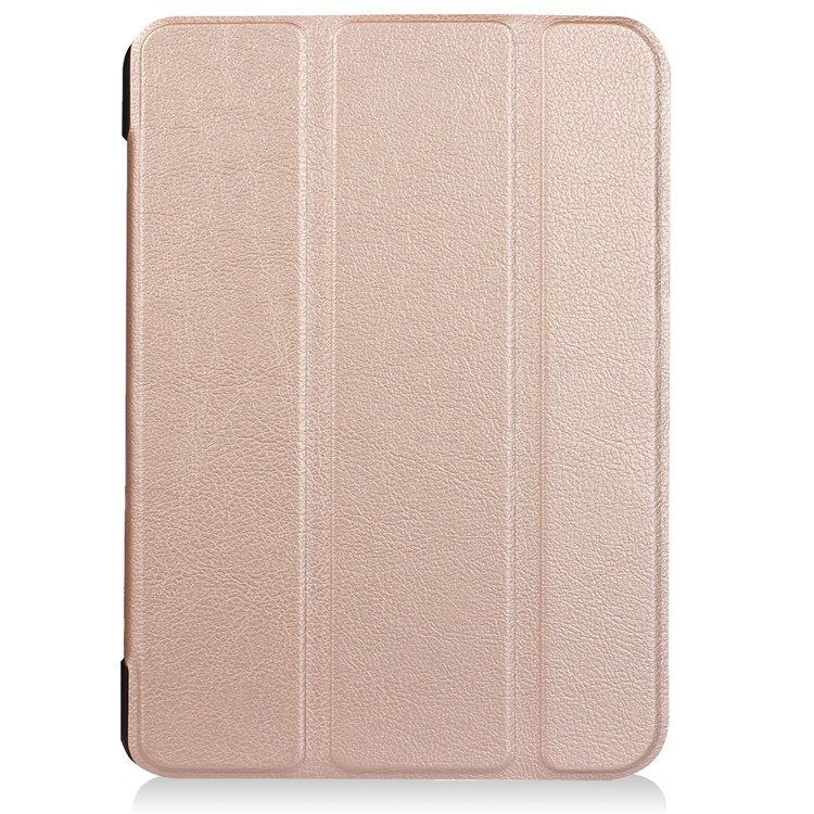 Per Huawei MediaPad T3 10 Tri-Piegare la copertura del ridurre in pani del cuoio dell'unità di elaborazione di sostegno del basamento - alzarsi aureo-2