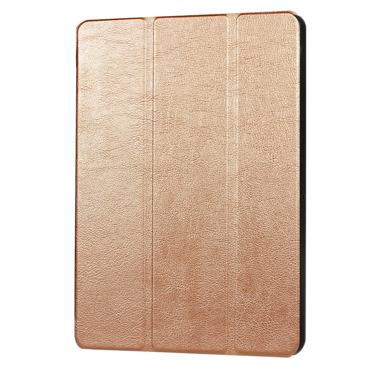 Custodia in pelle Tri-fold con supporto per Huawei MediaPad T3 10 - Oro-7